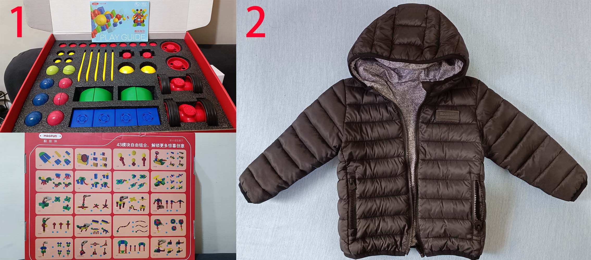 賣#兒童磁力玩具、Roots Kids 羽絨外套