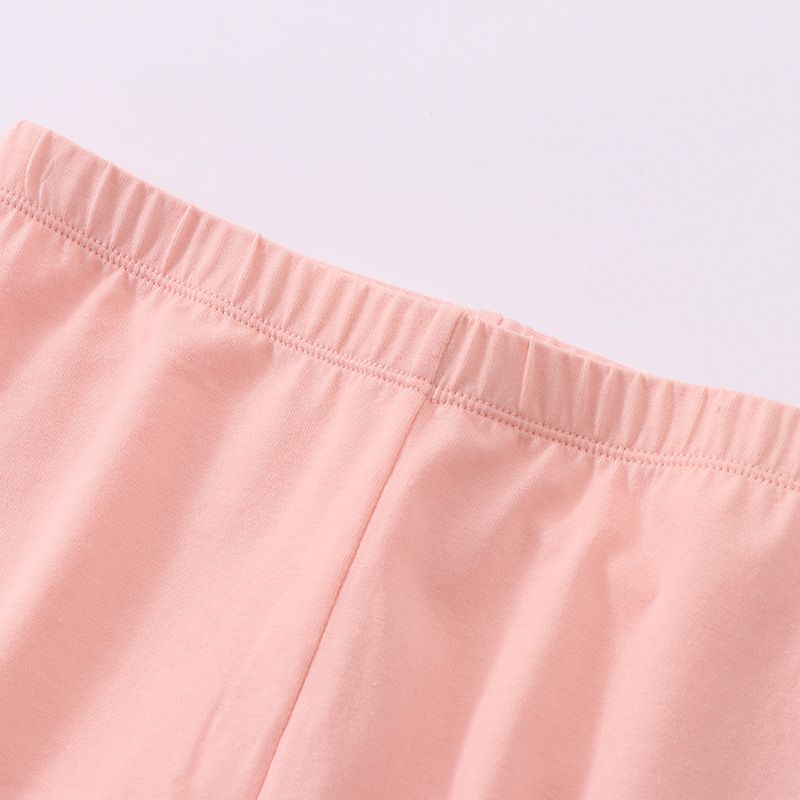 MAMDADKIDS - 萊卡棉長袖家居服套裝-粉色