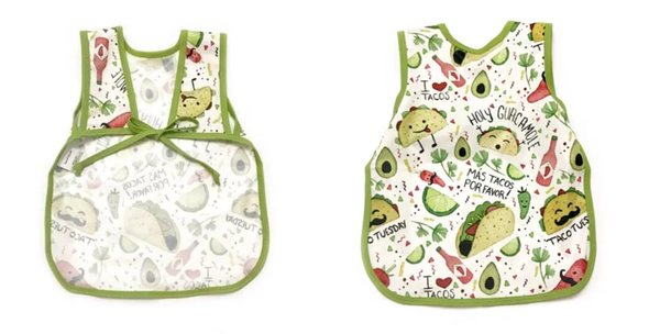 BapronBaby圍兜裙 - 繽紛響宴-圍兜裙 (24.7cm*15.2cm*1.3cm)