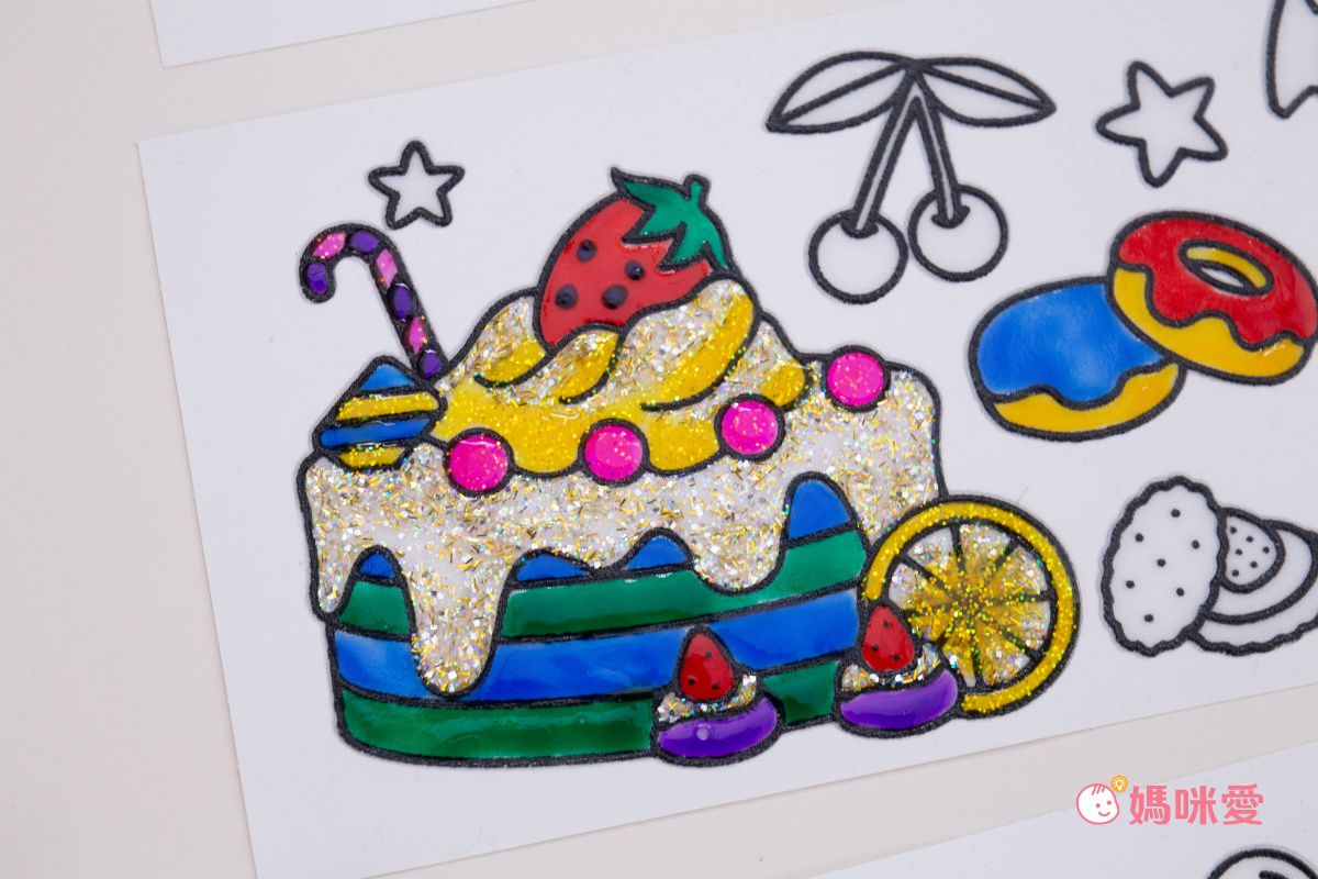 【韓國AMOS】玻璃彩繪膠DIY，零技巧完成夢幻作品