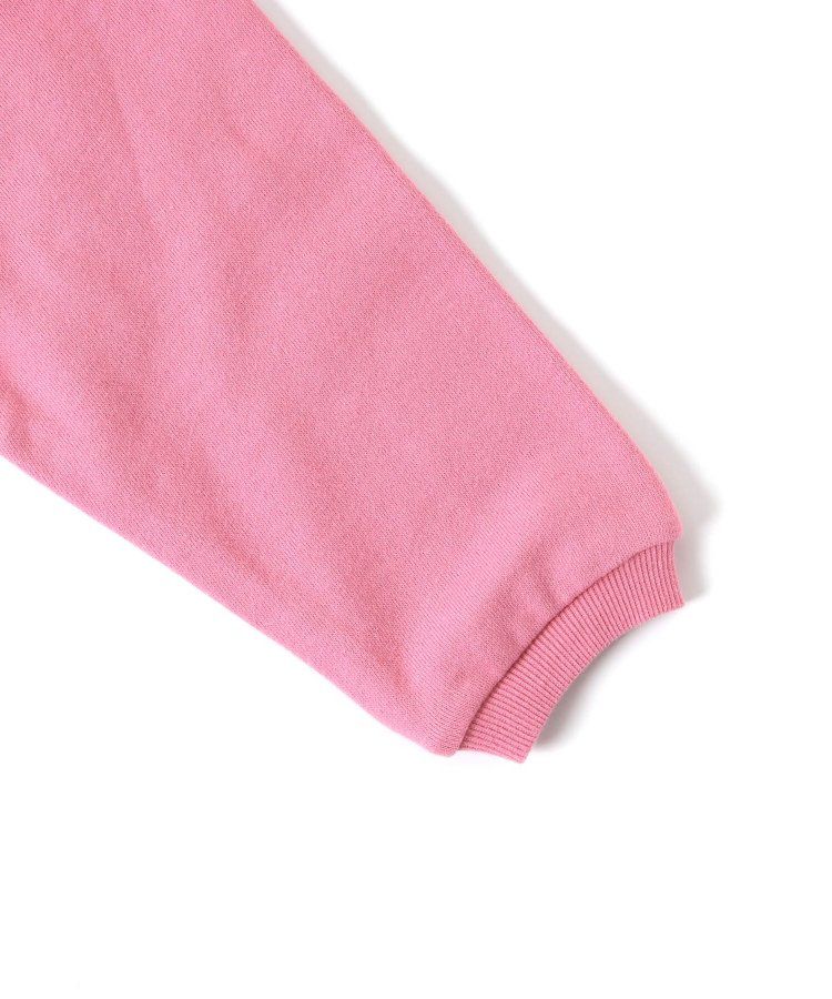 日本 apres les cours - [好評新色]圓領百搭裏毛長袖上衣-彩色愛心-象牙