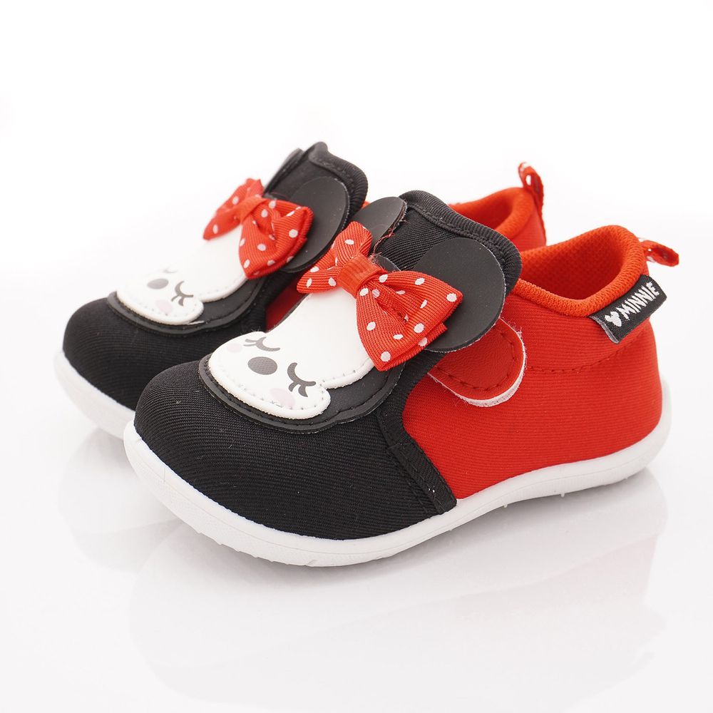 Disney 迪士尼 - 卡通童鞋-米妮休閒帆布鞋(小童段)-紅