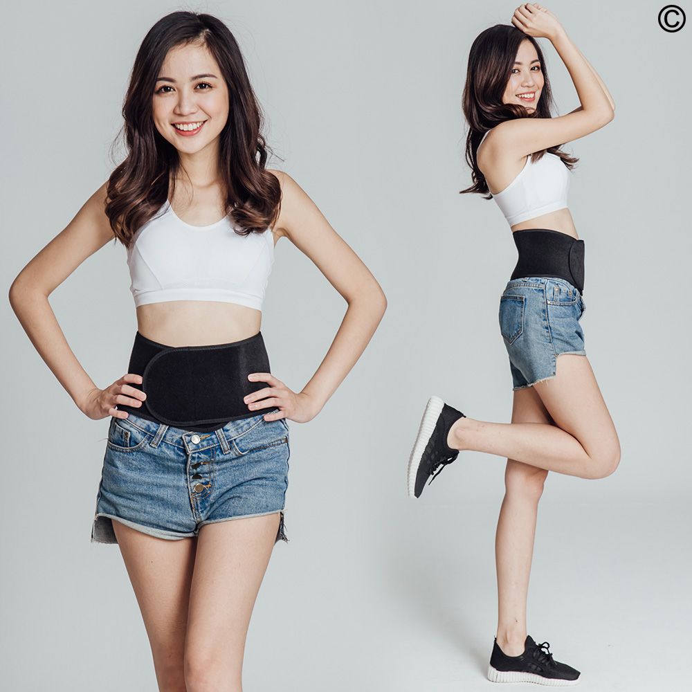 GIAT - 多功能調整型萊卡護腰帶(可放暖暖包)