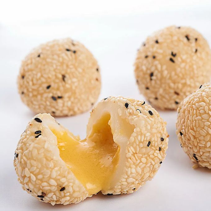 易牙居 - 黃金流沙球 (10入)_2盒組-1包/370g(10入)