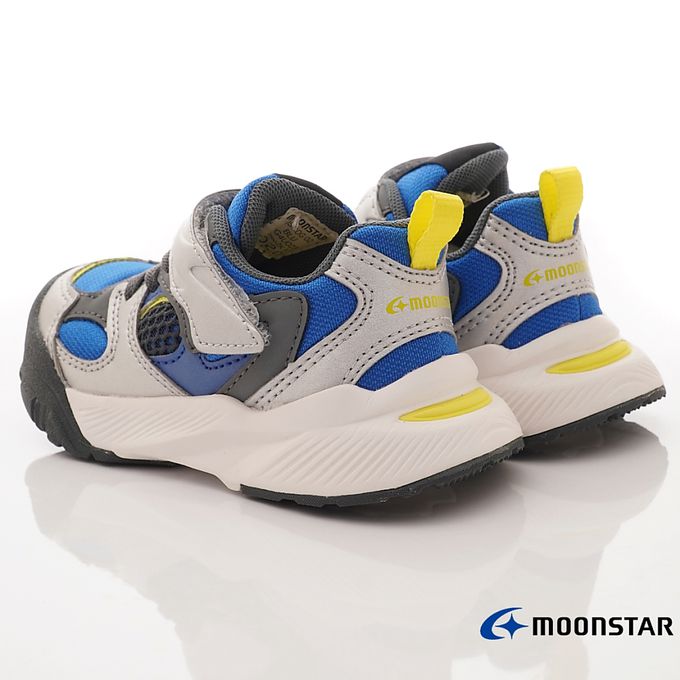 Moonstar日本月星 - 月星機能MSCN滑步車鞋(中小童段)-運動鞋-灰藍