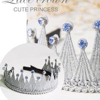 Princess - 皇冠造型髮箍-銀色
