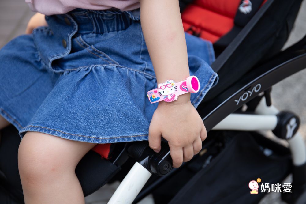 ↘44折！泰國Kindee 卡通防蚊手環/ 嬰幼兒防蚊液，成分有機！