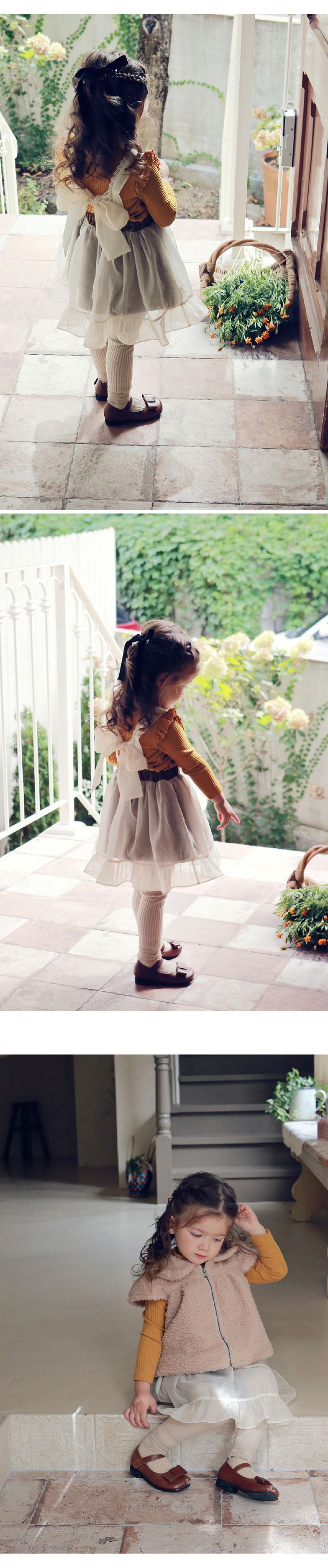 韓國 Puellaflo - 甜心層次感鬆緊腰背心裙-橄欖綠