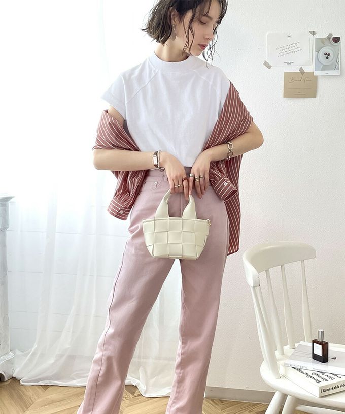 日本 Classical Elf - [熱銷NO.1] 美國棉厚磅顯瘦法式袖上衣-天使白