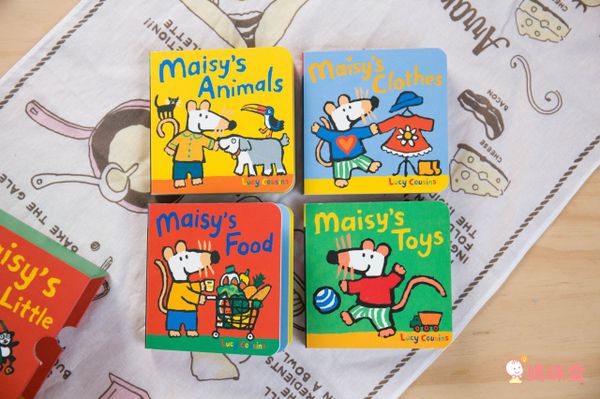 MAISY LITTLE LIBRARY/4 IN 1-盒裝書.內含4本硬頁書