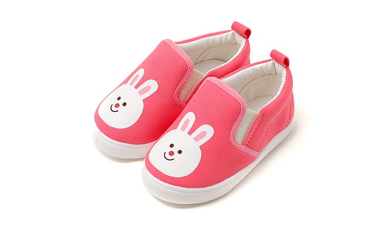 韓國 OZKIZ - 可愛動物兒童休閒鞋/室內鞋-兔子