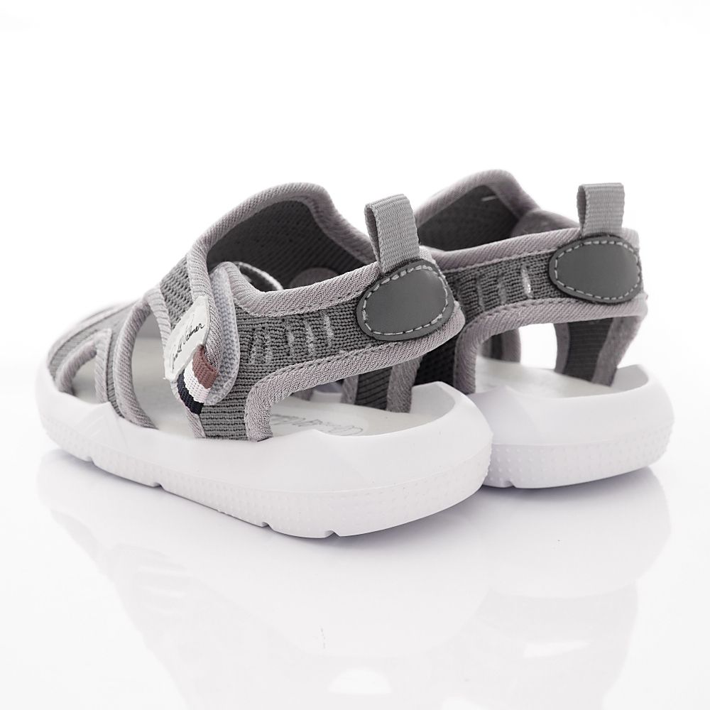 Arnold Palmer 雨傘牌 - 專櫃護趾超輕涼鞋(寶寶段)-灰