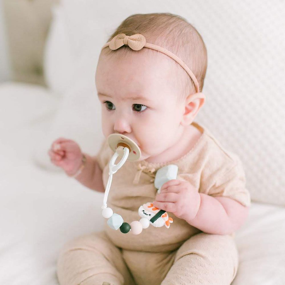 造型奶嘴鍊夾系列 ( 甜心版)-蝦兒握壽司