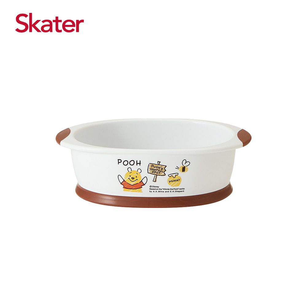 日本 SKATER - 離乳深口盤(400ml)-維尼