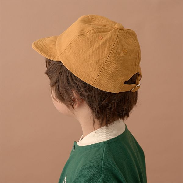 日本 b-ROOM - 低調波浪刺繡易折疊休閒遮陽帽-黑 (F)