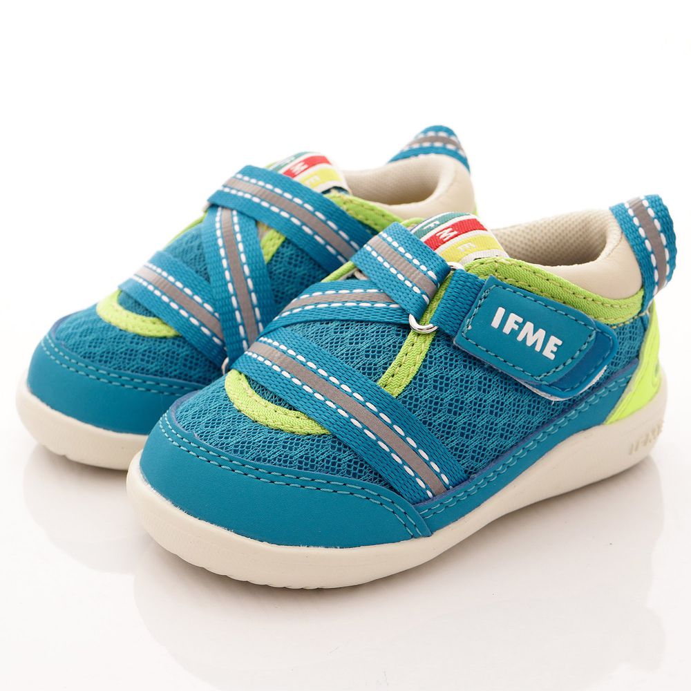 日本IFME - 日本IFME機能童鞋-保護腳ㄚ-輕盈包覆機能款(寶寶)-淺藍