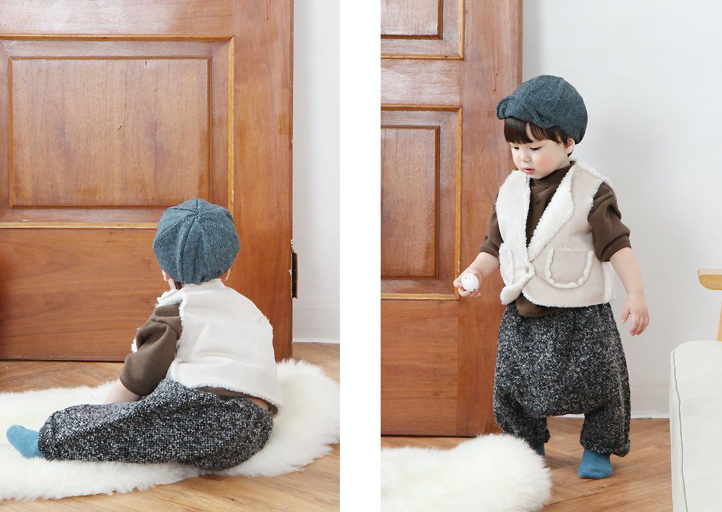 韓國 Babyblee - 紋路棒球帽-綠 (FREE)