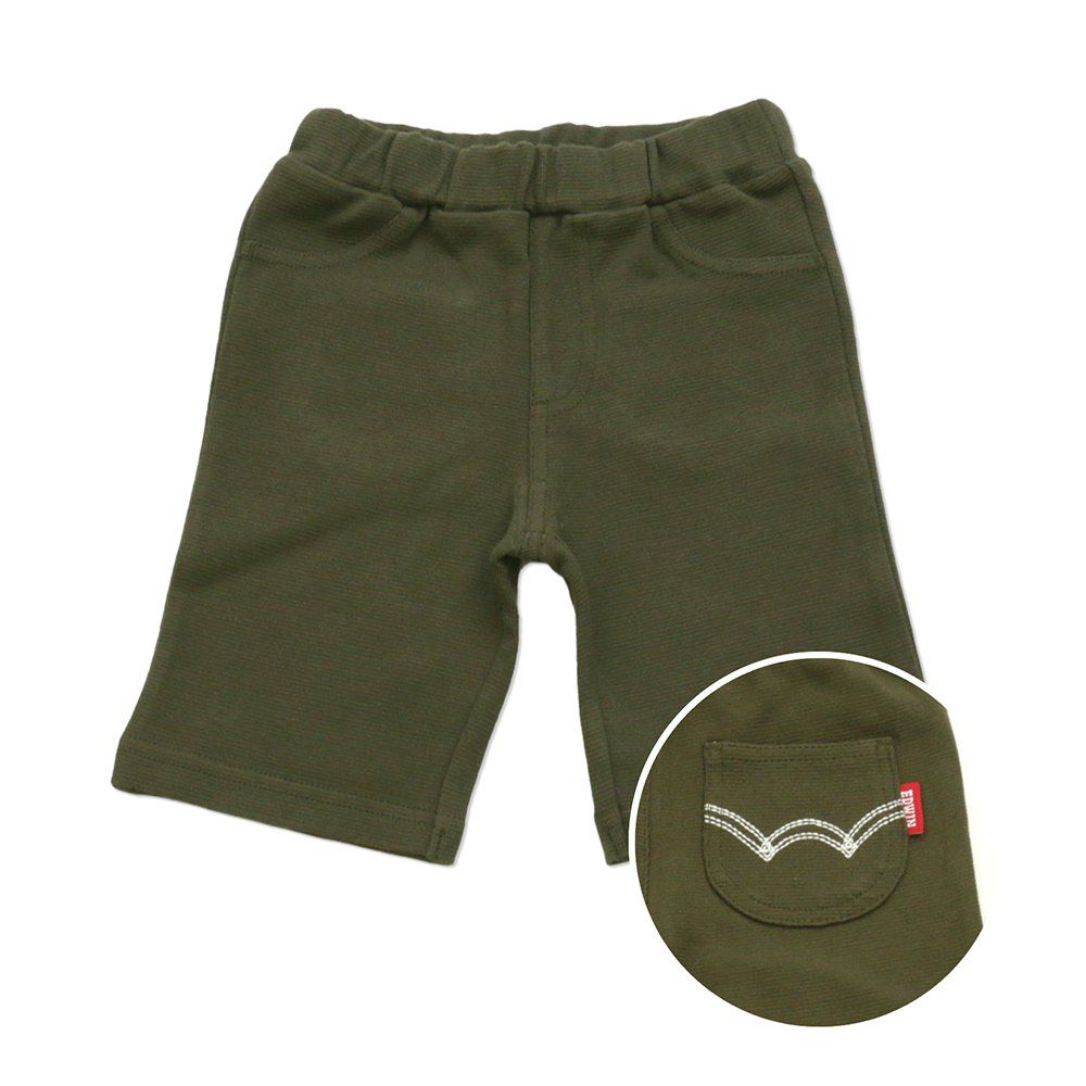 日本 Chil2 - [熱銷]EDWIN聯名 彈力短褲-皇室藍