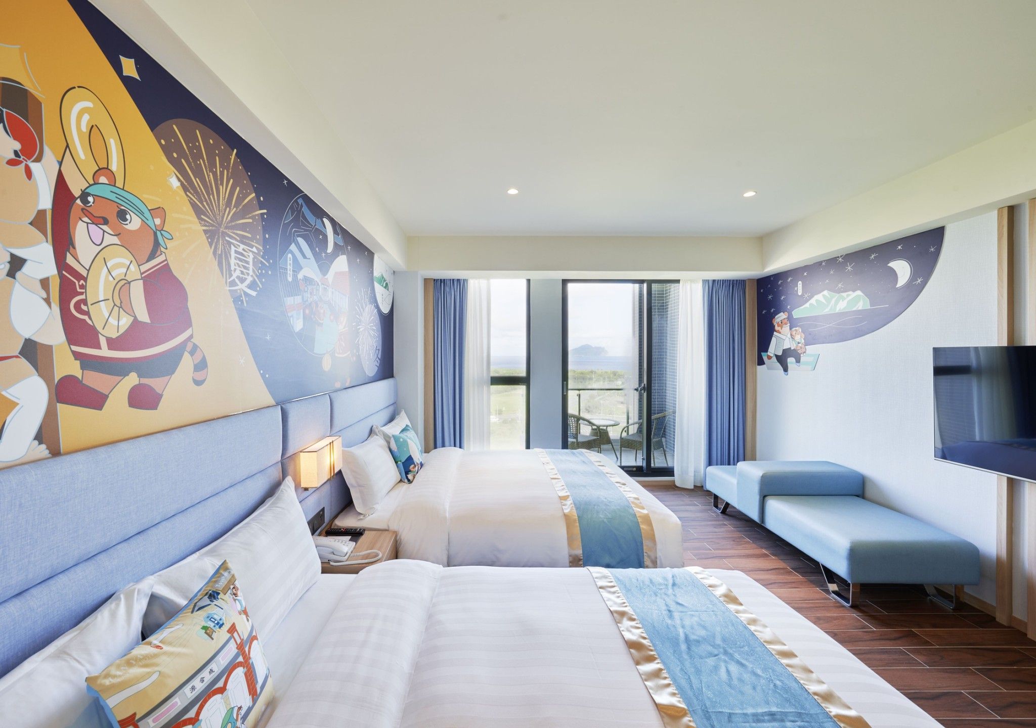 首賣3.4折↘【蘭陽烏石港海景酒店】親子主題房