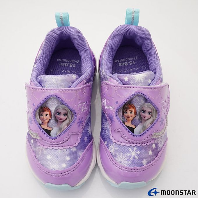 Moonstar日本月星 - 月星冰雪聯名機能童鞋-DNC13117紫(中小童段)-機能運動鞋-紫