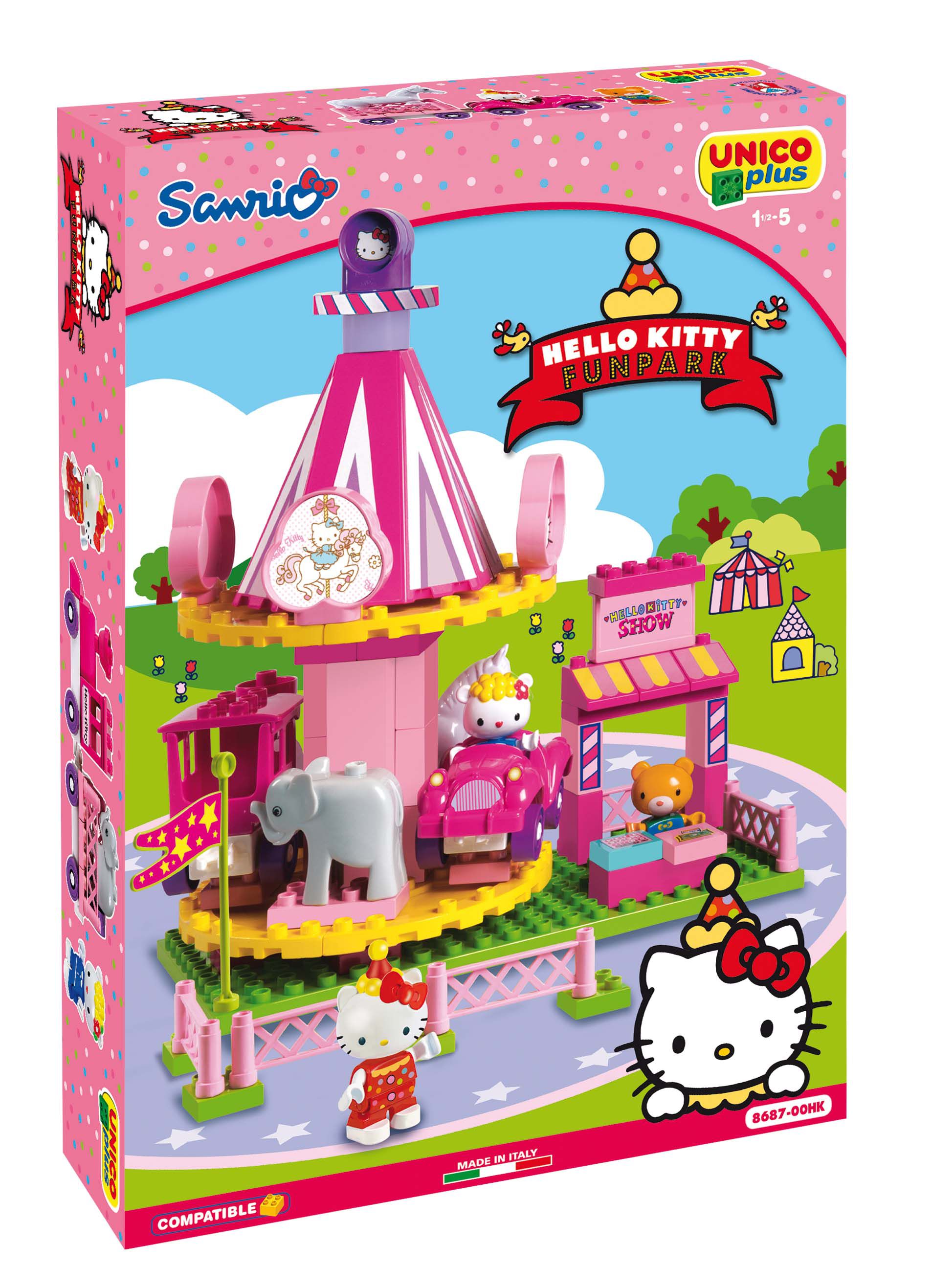 Unico - Hello Kitty-歡樂旋轉木馬組