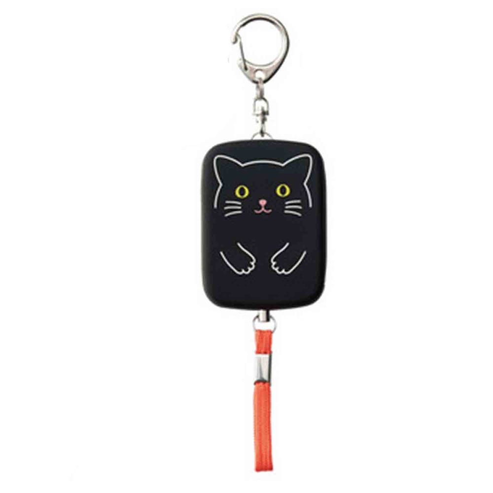 日本文具 LIHIT - 防身警報器-黑貓 (附測試用電池)