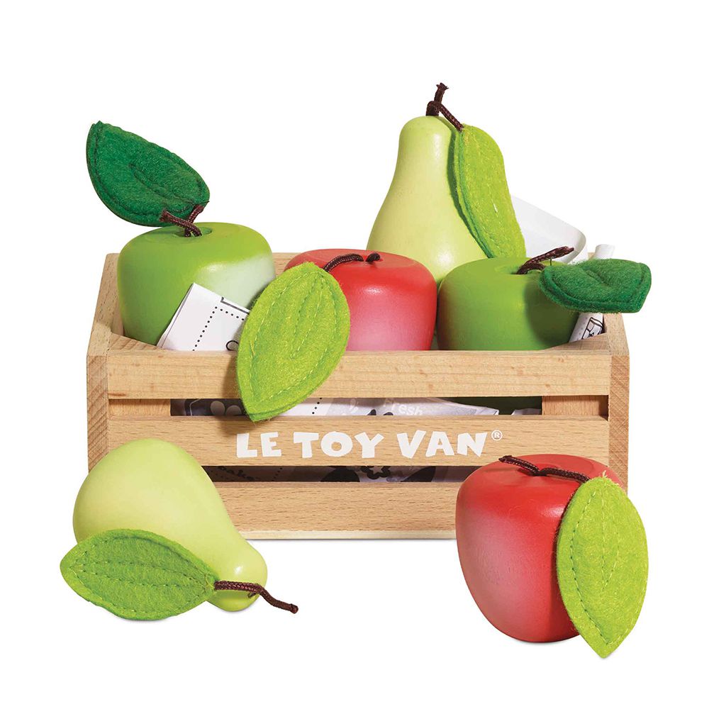 【角色扮演】蘋果西洋梨水果盒玩具組