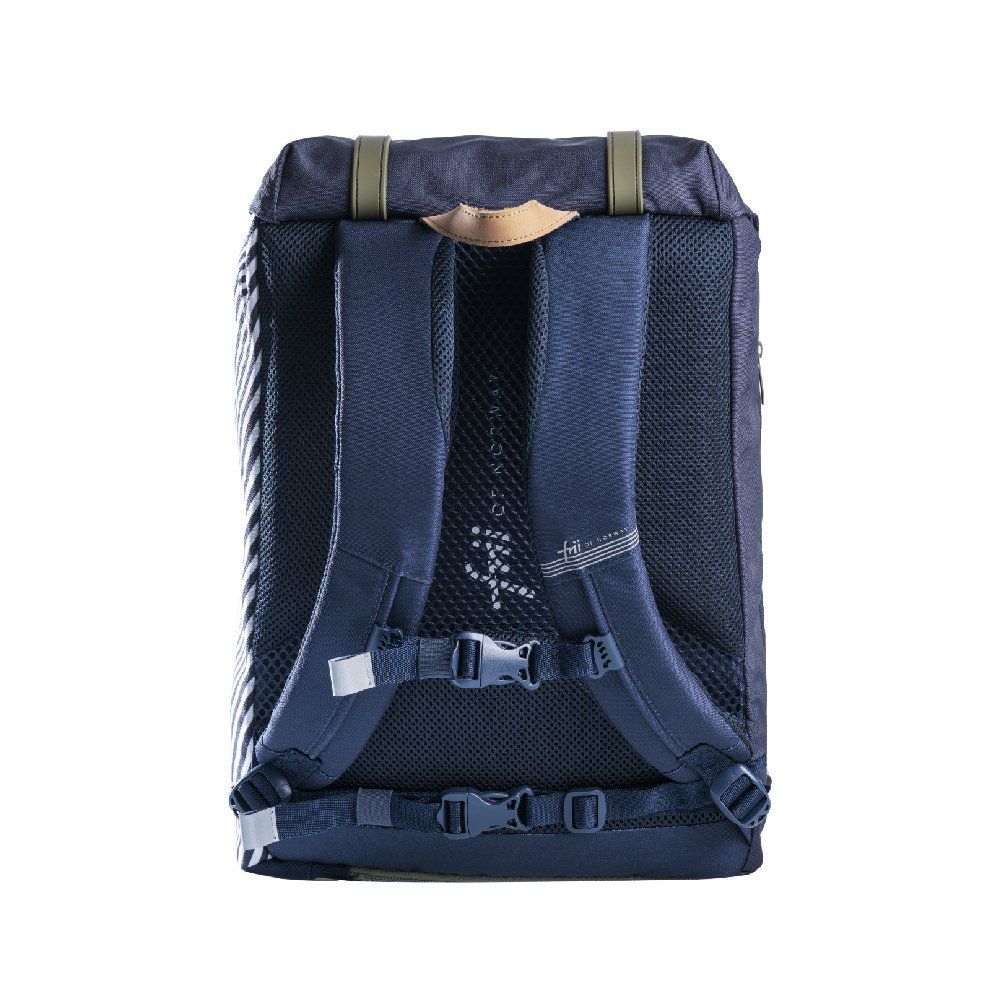 挪威Frii - Retro書包30L-斜紋藍'22