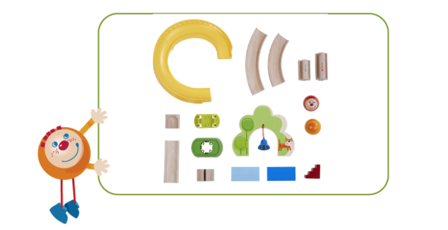 紐倫堡玩具展冠軍！德國【HABA】木製滾球軌道