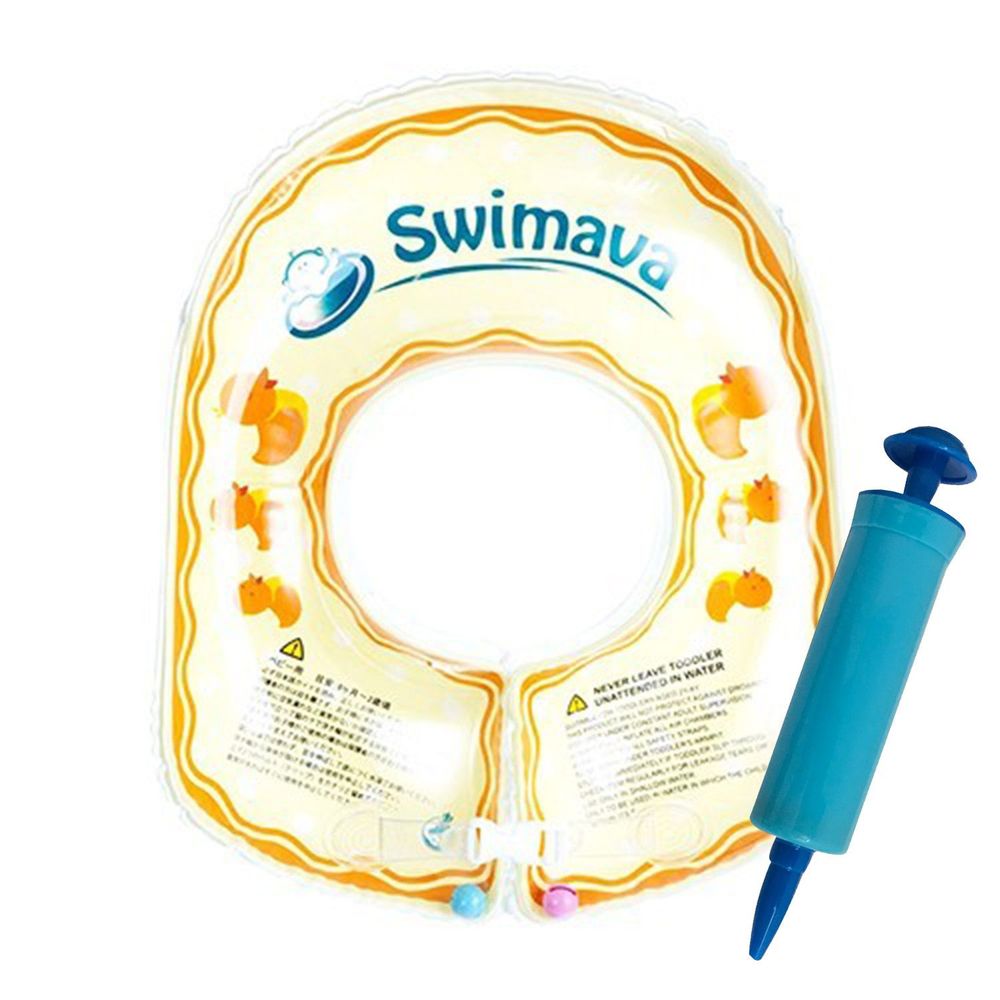 Swimava - G2初階小童游泳圈-小黃鴨 (1-2歲，13kg以內)-腋下圈