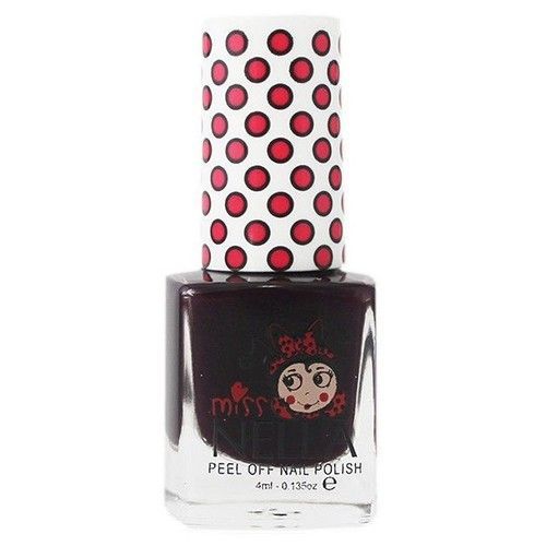 Miss NELLA妮娜小姐 - Miss NELLA 兒童水性可撕式安全指甲油-神秘深紫MN19-4ml