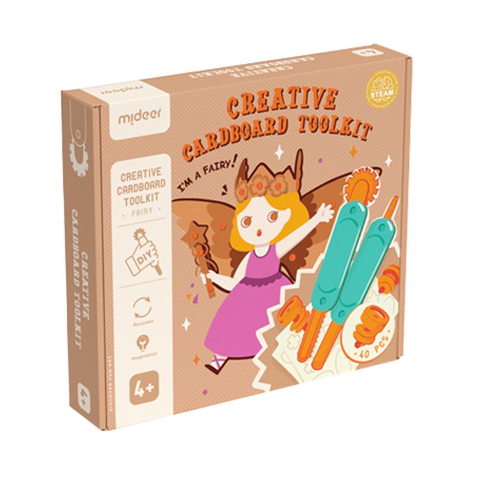 MiDeer - 創意紙板DIY材料套裝-仙女款