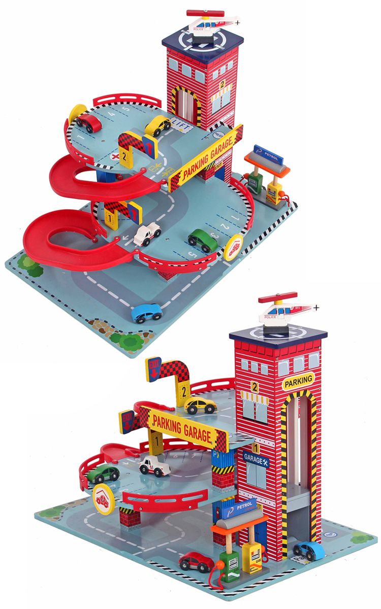 台灣 Mentari - 高樓層迴旋立體停車場(紅)