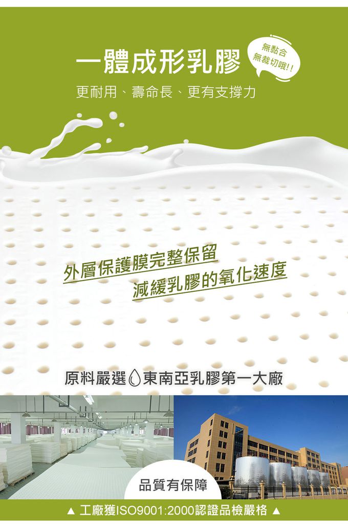 鴻宇 HongYew - 防螨抗菌100%美國棉兒童標準型天然乳膠枕-公主城堡-1899-粉