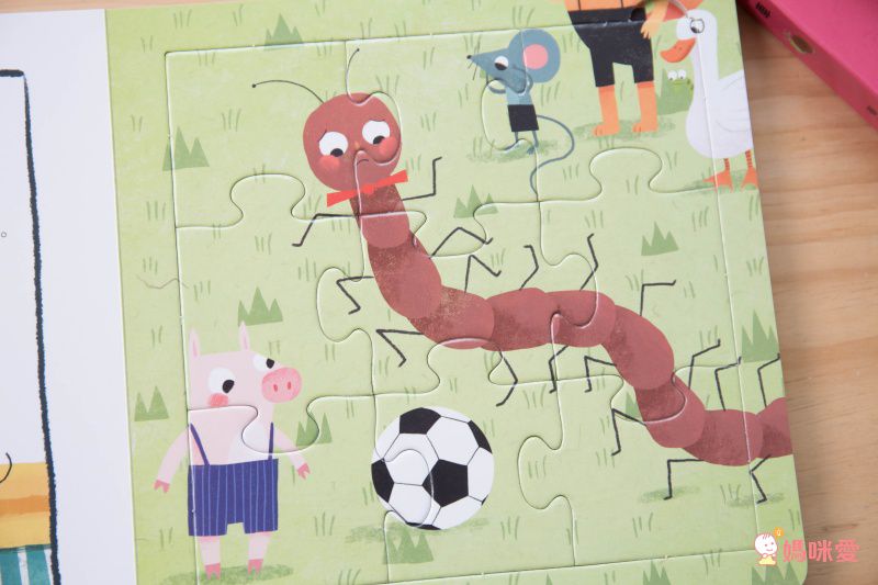 繪本拼圖書系列(2本組合)-千萬別找刺蝟踢球+要是你給老鼠看書