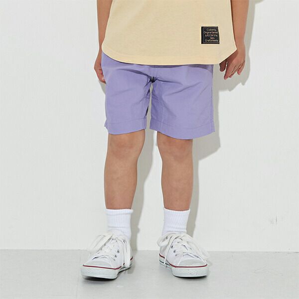 日本 b-ROOM - 玩水OK！潑水加工輕便短褲-卡其