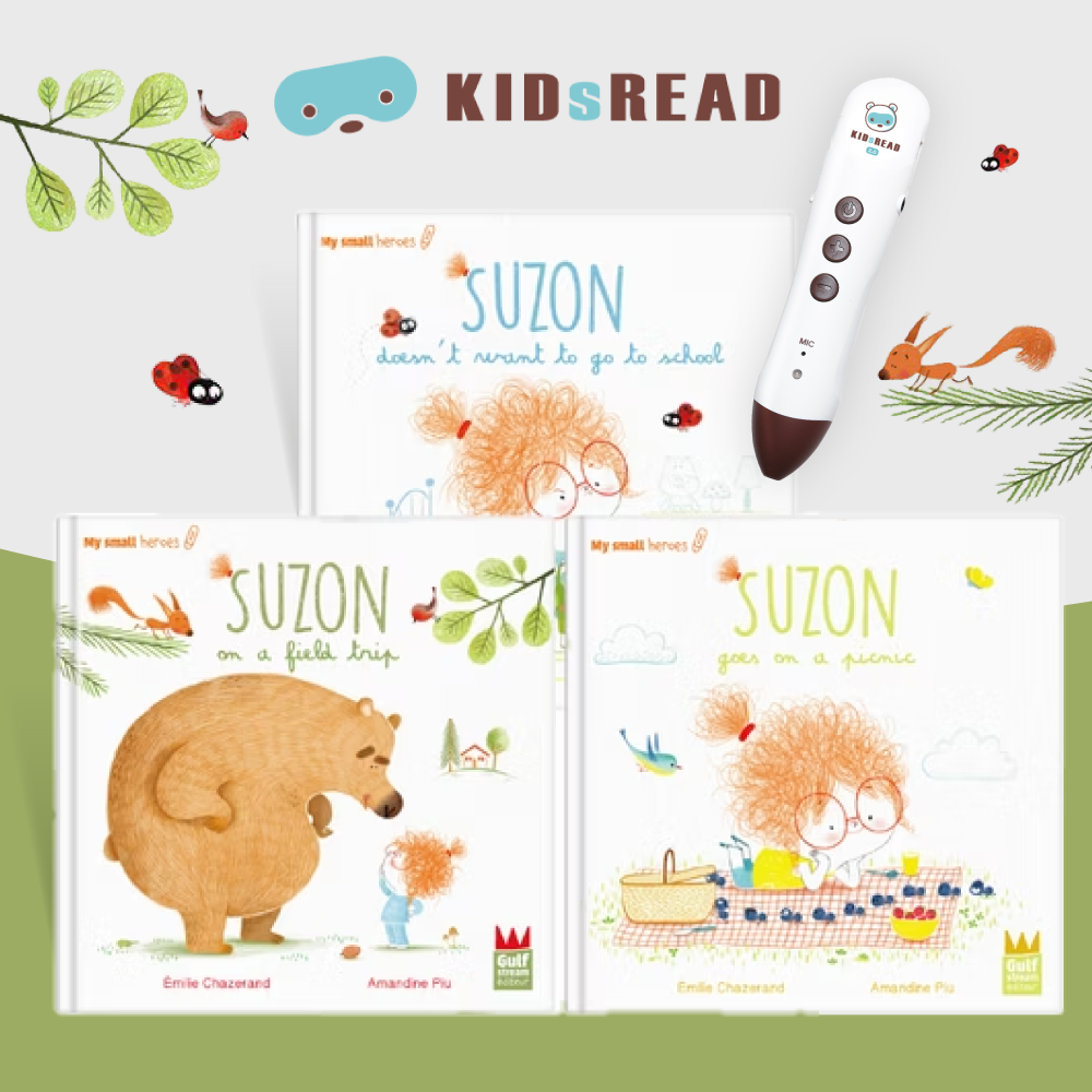 笑聲滿載！【KIDsREAD】SUZON-My small heroes雙語幽默繪本