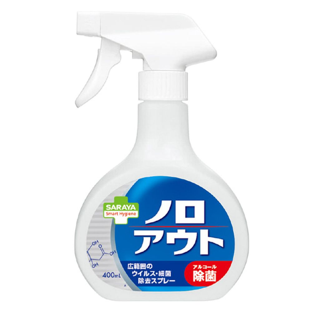 日本 SARAYA - Smart Hygiene 神隊友除菌噴霧-400ml