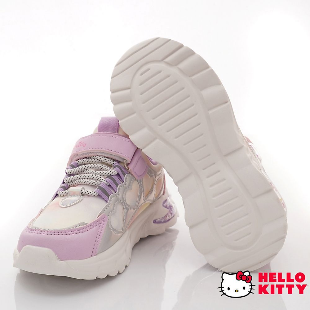 HELLO KITTY - 凱蒂貓甜心休閒款運動鞋(中小童段)-紫