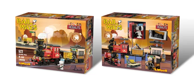 \全網最便宜/限時6折起！超夯卡通積木【史努比｜櫻桃小丸子】