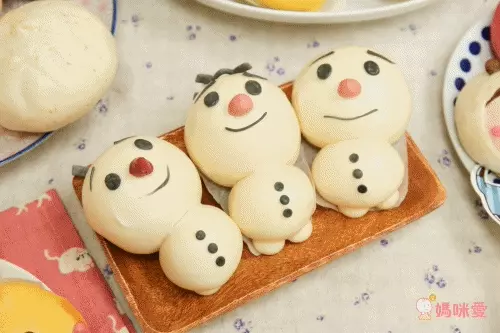 網路超人氣♔孩子最愛早餐首選【可愛造型包子】