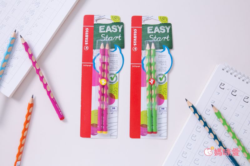 STABILO思筆樂 - 洞洞筆 鉛筆系列 左手 HB(藍綠) 6支入