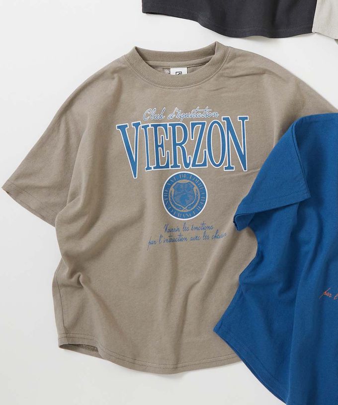 日本 devirock - 100%棉 帥氣印花寬版落肩T恤-太空探索-炭黑