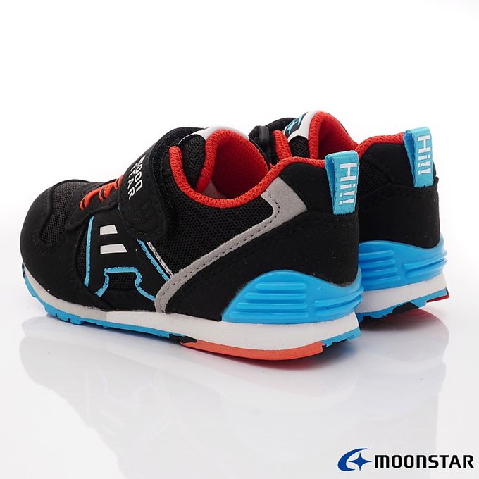 Moonstar日本月星 - HI系列休閒機能童鞋-MSC23236黑(中小童段)-機能運動鞋-黑