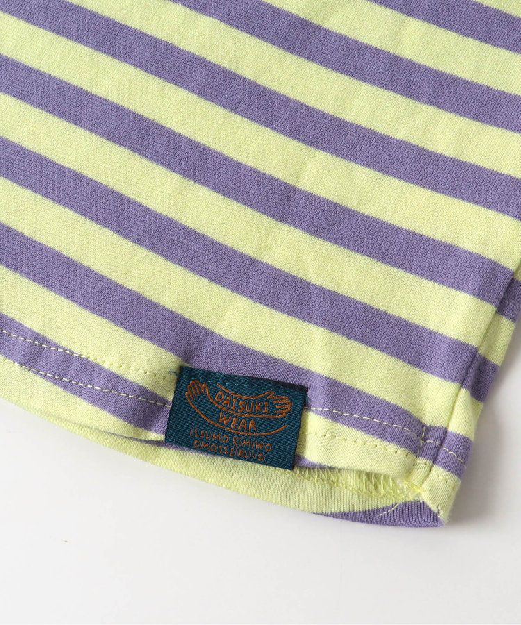 日本 BREEZE - 正反OK！圓領印花長袖上衣-棋盤格-彩色