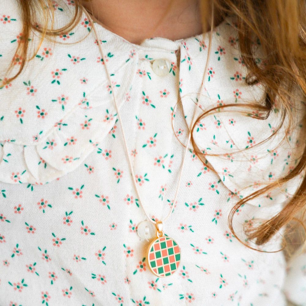 丹麥 GRECH & CO. - 項鍊二入組-條紋 (適用於3歲以上)