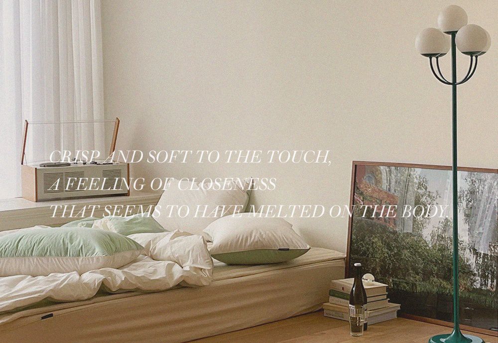 韓國 Maatila - 可水洗雙色高密度60支棉棉被(贈收納袋)-薄荷葉茶