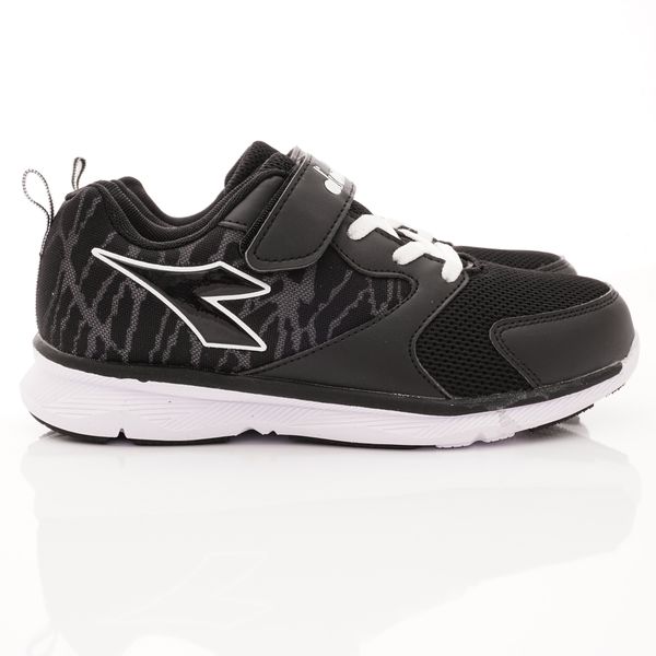 義大利 DIADORA - 競速運動鞋-3E避震Q彈跑鞋(大童)-黑