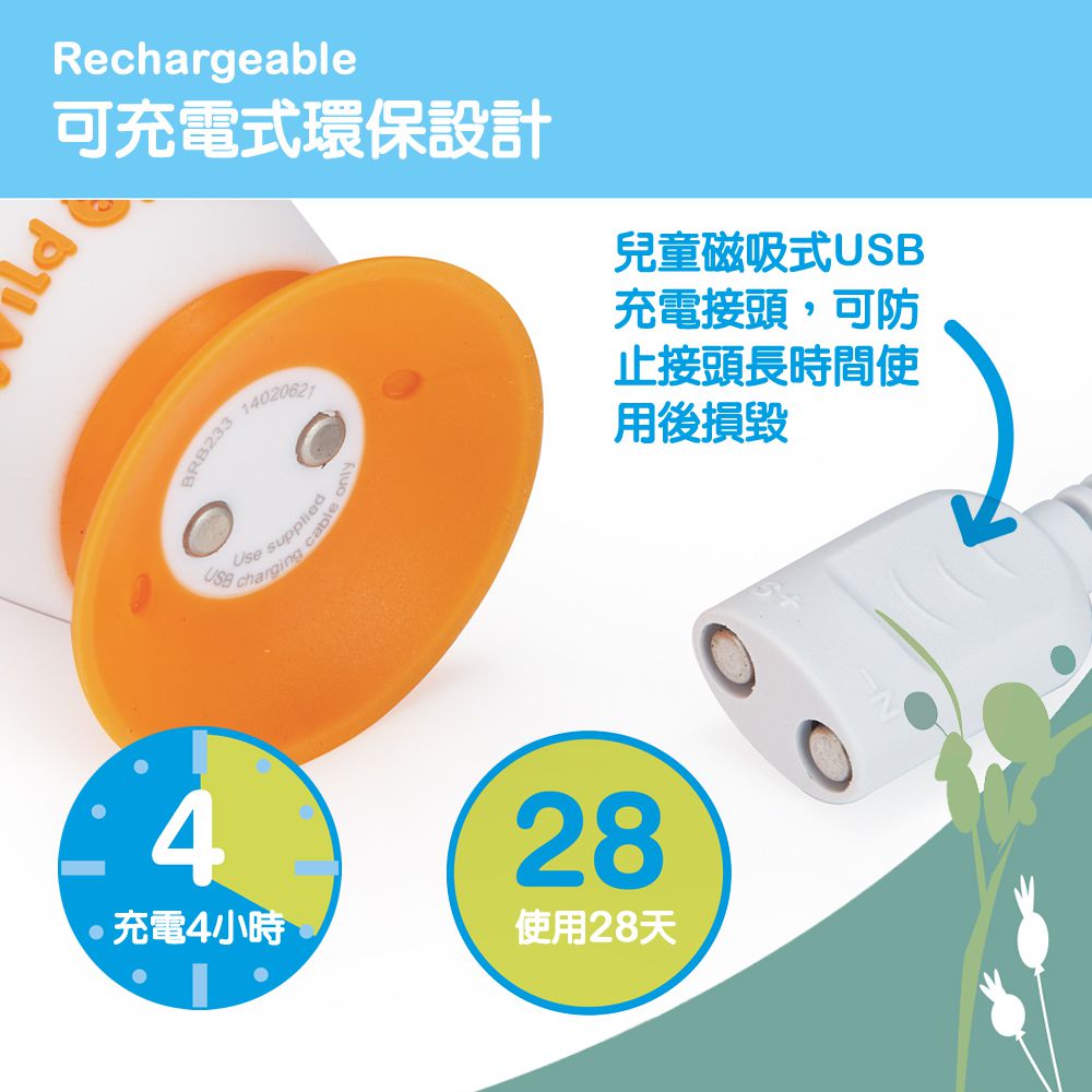 英國 brush-baby - 充電式聲波電動牙刷-無尾熊-凱莉-0-10歲