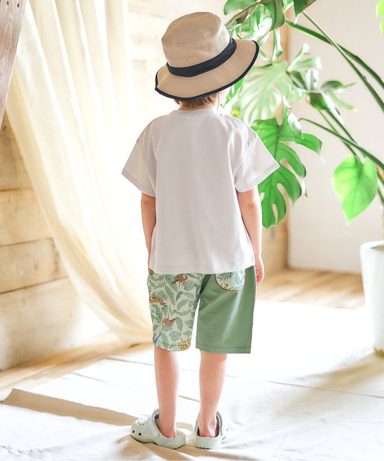 日本 apres les cours - 時髦風格工裝短褲-格子-灰